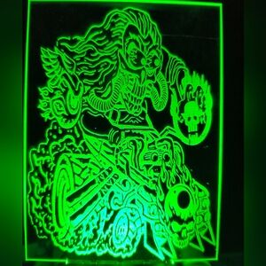 Immortaan Joe Fink Ed Roth Inspired Custom Culture Hot Rod Retro Fink